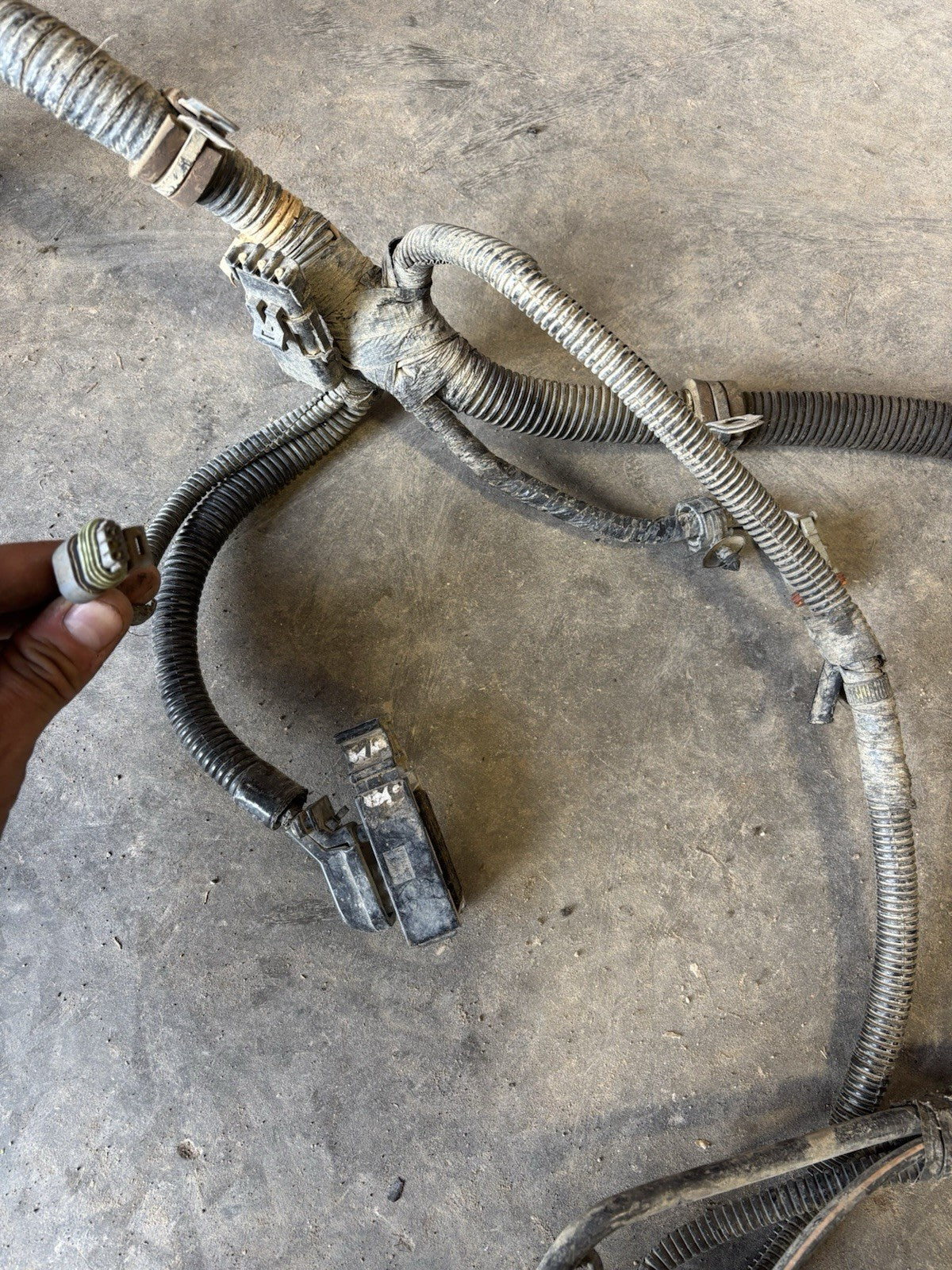 2000 Early 2001 DODGE RAM 2500 3500 CUMMINS 24V ENGINE HARNESS  With Cranksensor