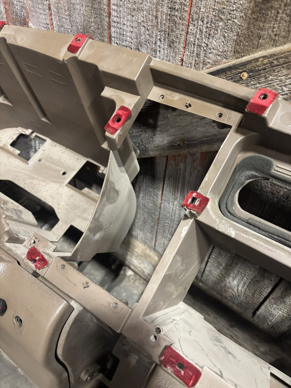 OEM 1999 - 2002 DODGE RAM CUMMINS DASH CORE STRUCTURE TAN BROWN DASHBOARD