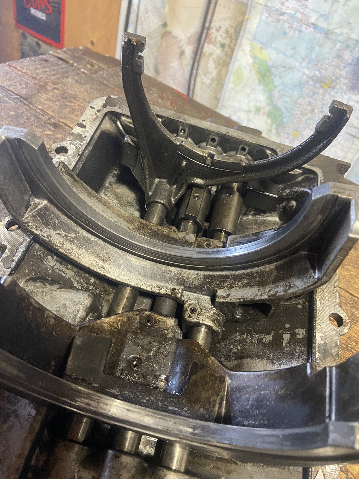 1998 - 2003 DODGE RAM CUMMINS NV4500 LOADED SQUARE SHIFTER TOP PLATE COVER