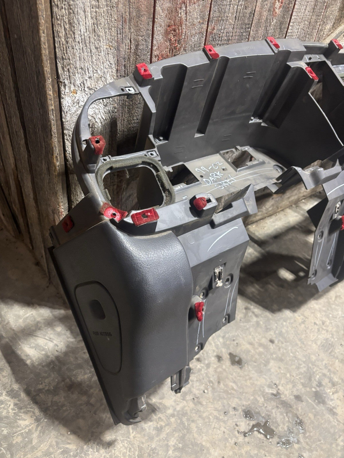 MINT 1999 - 2002 DODGE RAM CUMMINS DASH CORE STRUCTURE DARK AGATE GREY DASHBOARD