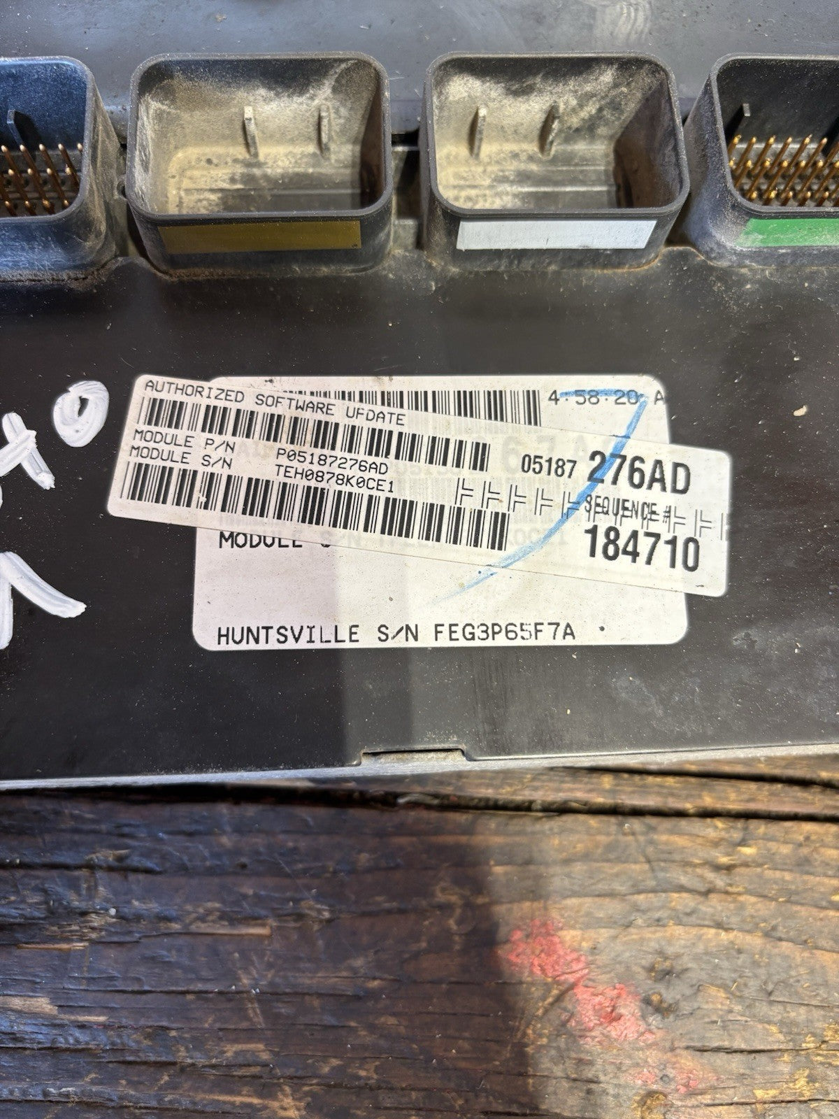 2008 DODGE RAM 2500 3500 6.7L CUMMINS TCM PCM P 05187276 Ad