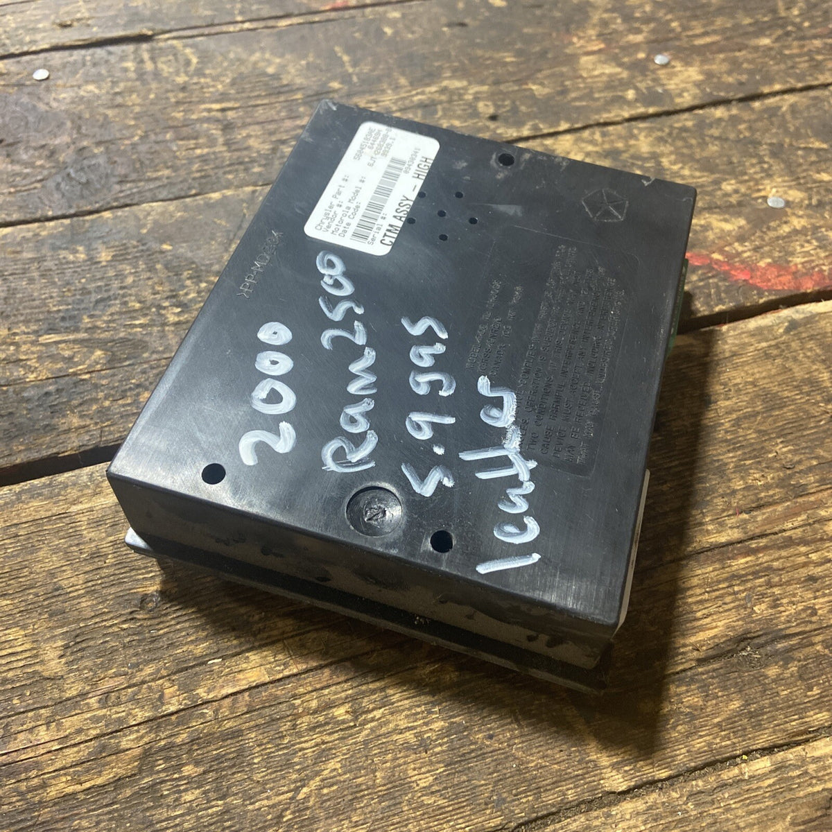 2000 2001 DODGE RAM 25003500 CENTRAL TIMING MODULE CTM BODY CONTROL BCM 56045183