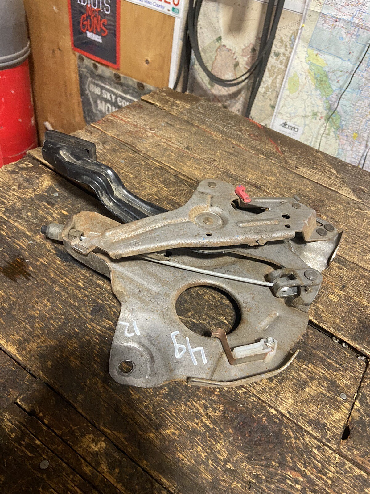 2010 - 2012 DODGE RAM 2500 3500 CUMMINS EBRAKE EMERGENCY BRAKE PEDAL 52010176AG