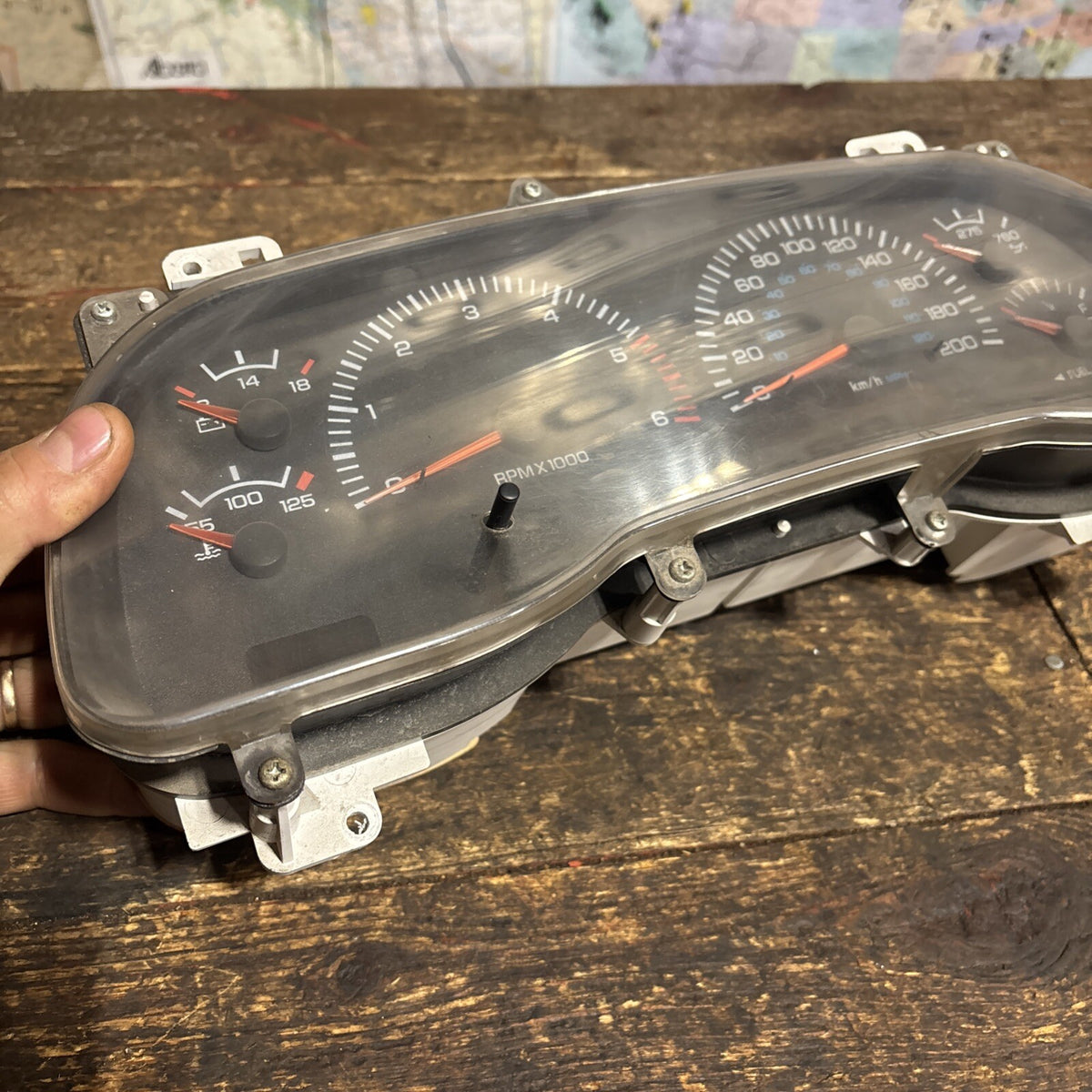 2000 DODGE RAM 1500 2500 GAS INSTRUMENT GAUGE CLUSTER Unknown KMS 56045683AD