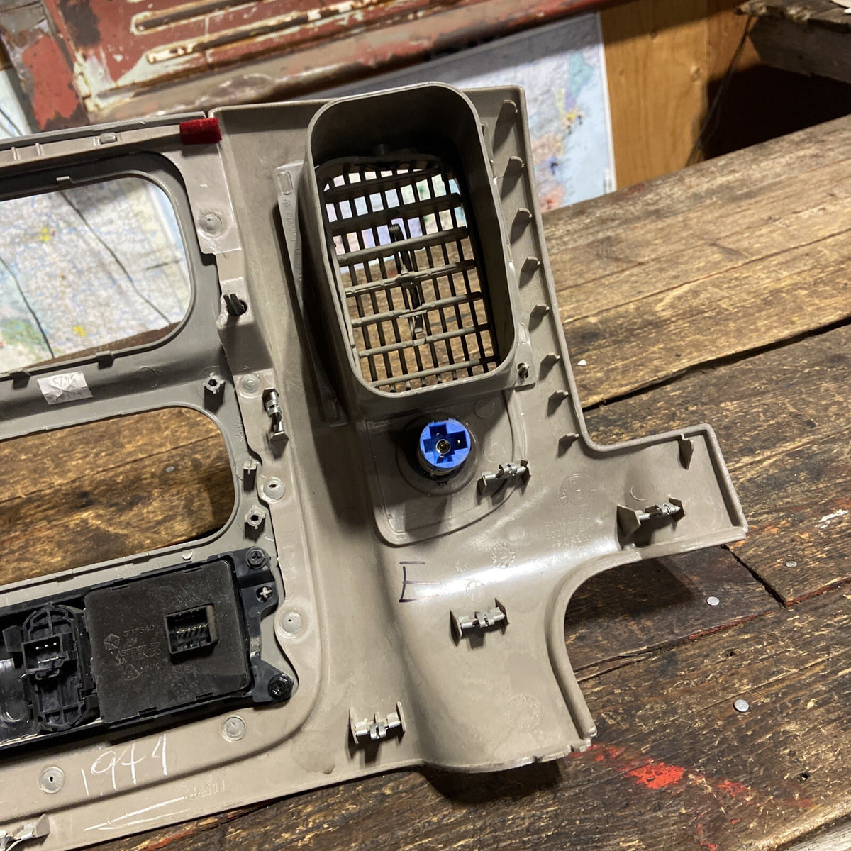 2003 2004 2005 DODGE RAM LARAMIE TAN CONTROL CENTER CONSOLE BEZEL