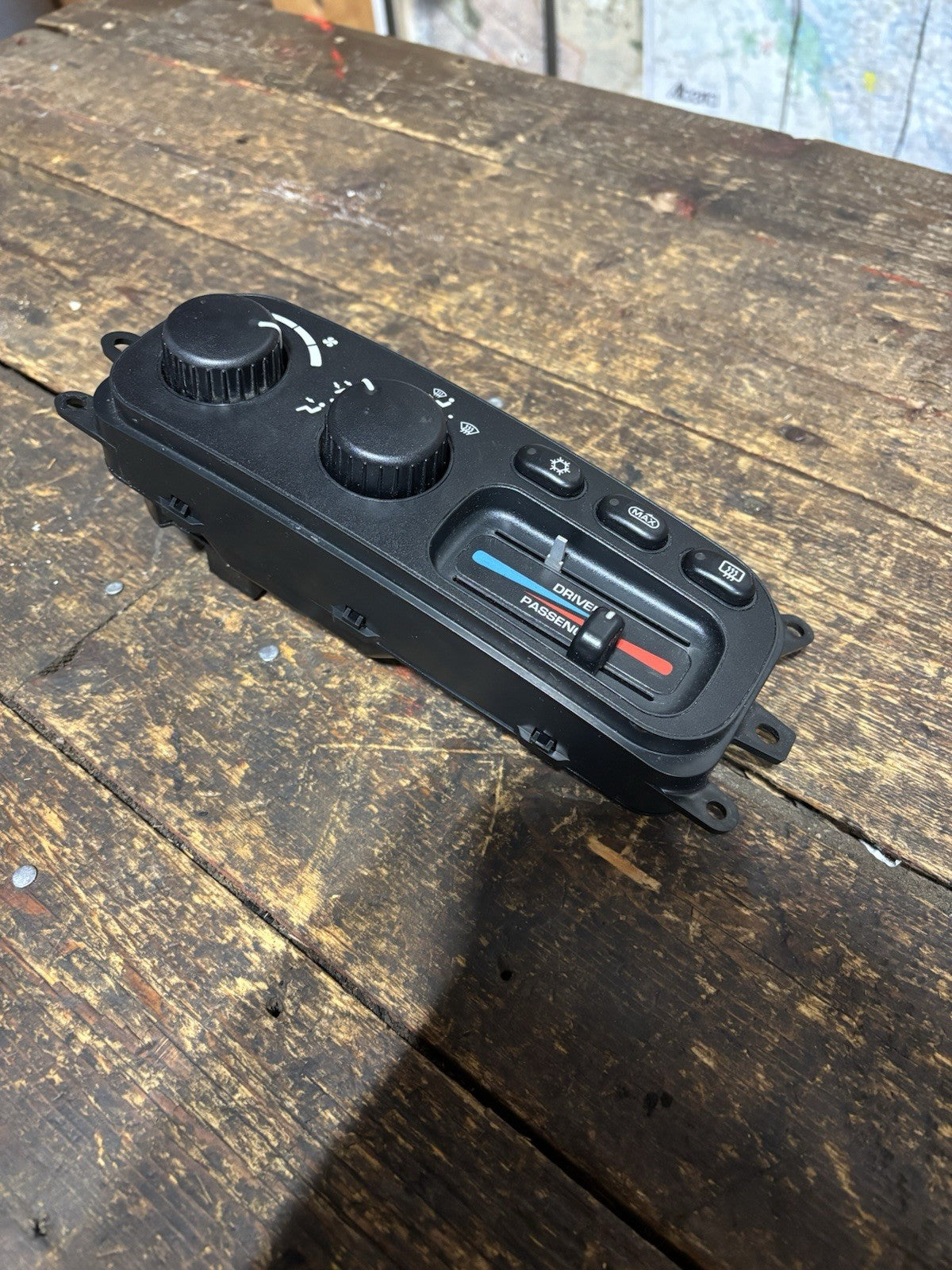 2003 2004 2005 DODGE RAM DUAL CLIMATE HEAT AC CONTROL SWITCHES 55056811AD