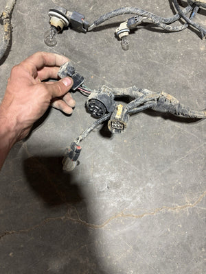 2012 DODGE RAM 3500 4DOOR LONGBOX FRAME CHASSIS WIRING HARNESS
