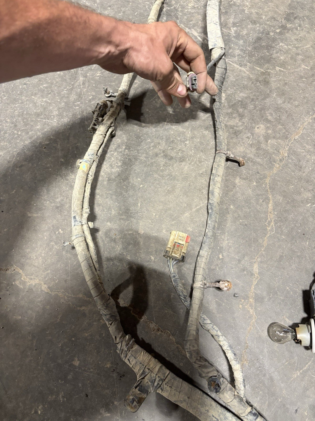 2012 DODGE RAM 3500 4DOOR LONGBOX FRAME CHASSIS WIRING HARNESS