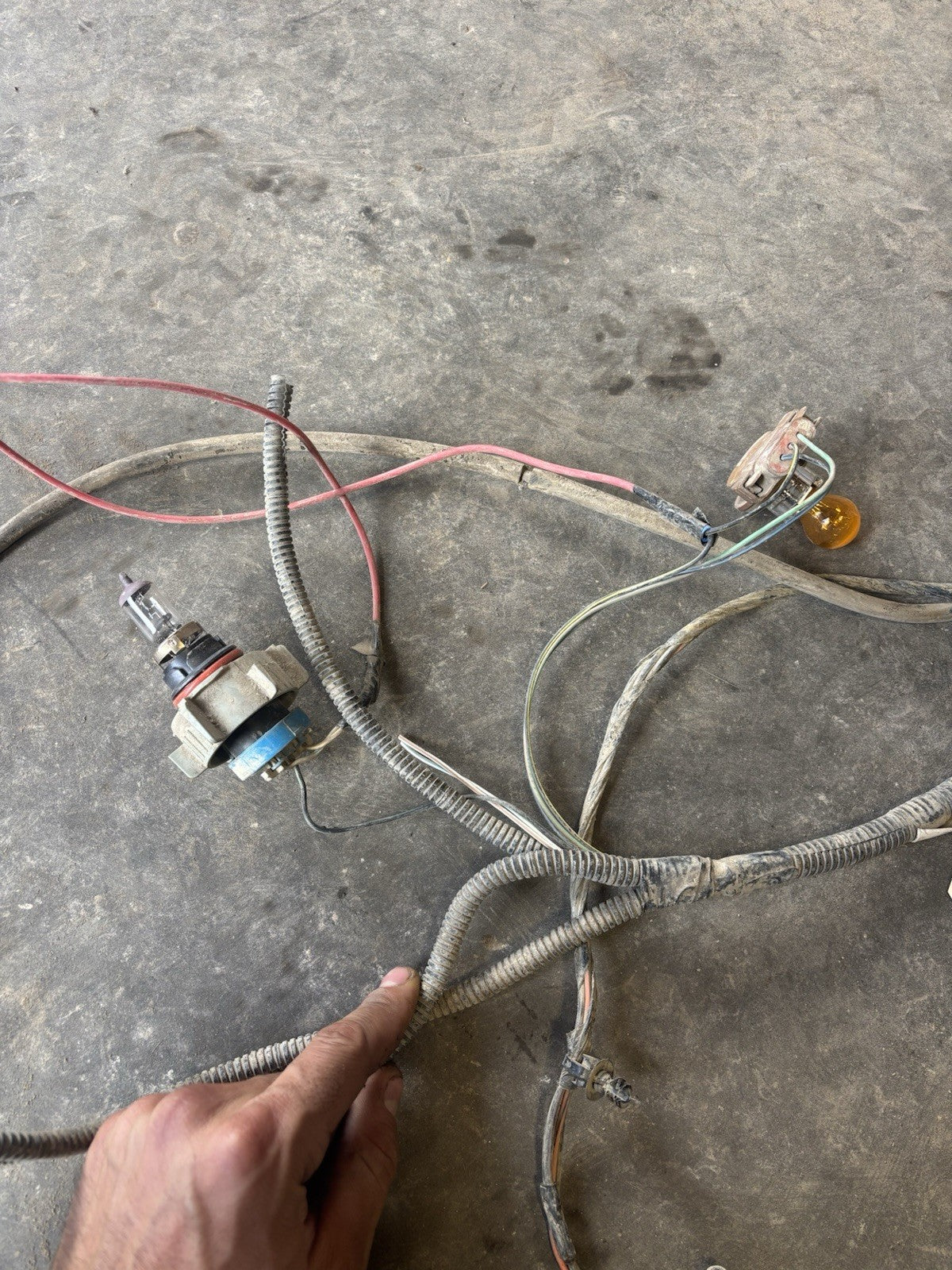 2003 Dodge Ram Cummins Diesel Headlight, Fan Clutch Wiring Harness 56045919