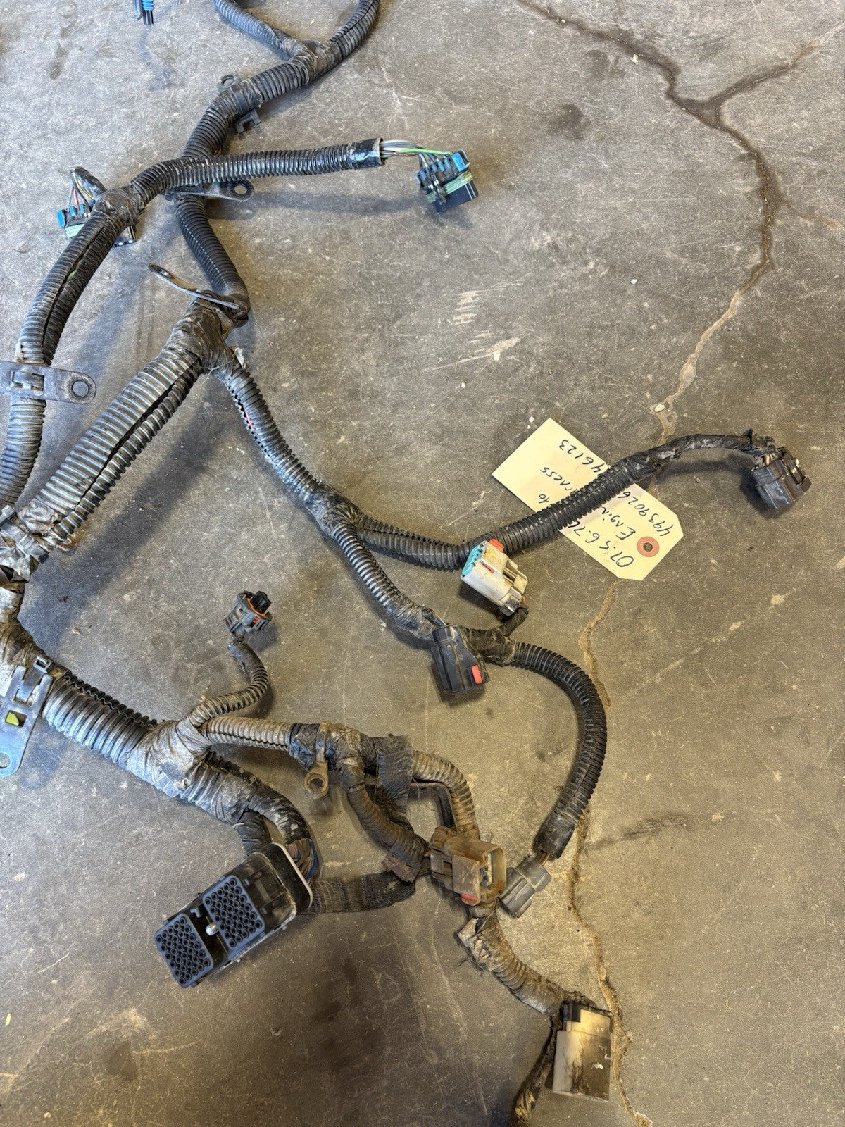 2007 .5 DODGE RAM 6.7L AUTOMATIC COMPLETE ENGINE HARNESS PN 4946123 4946123