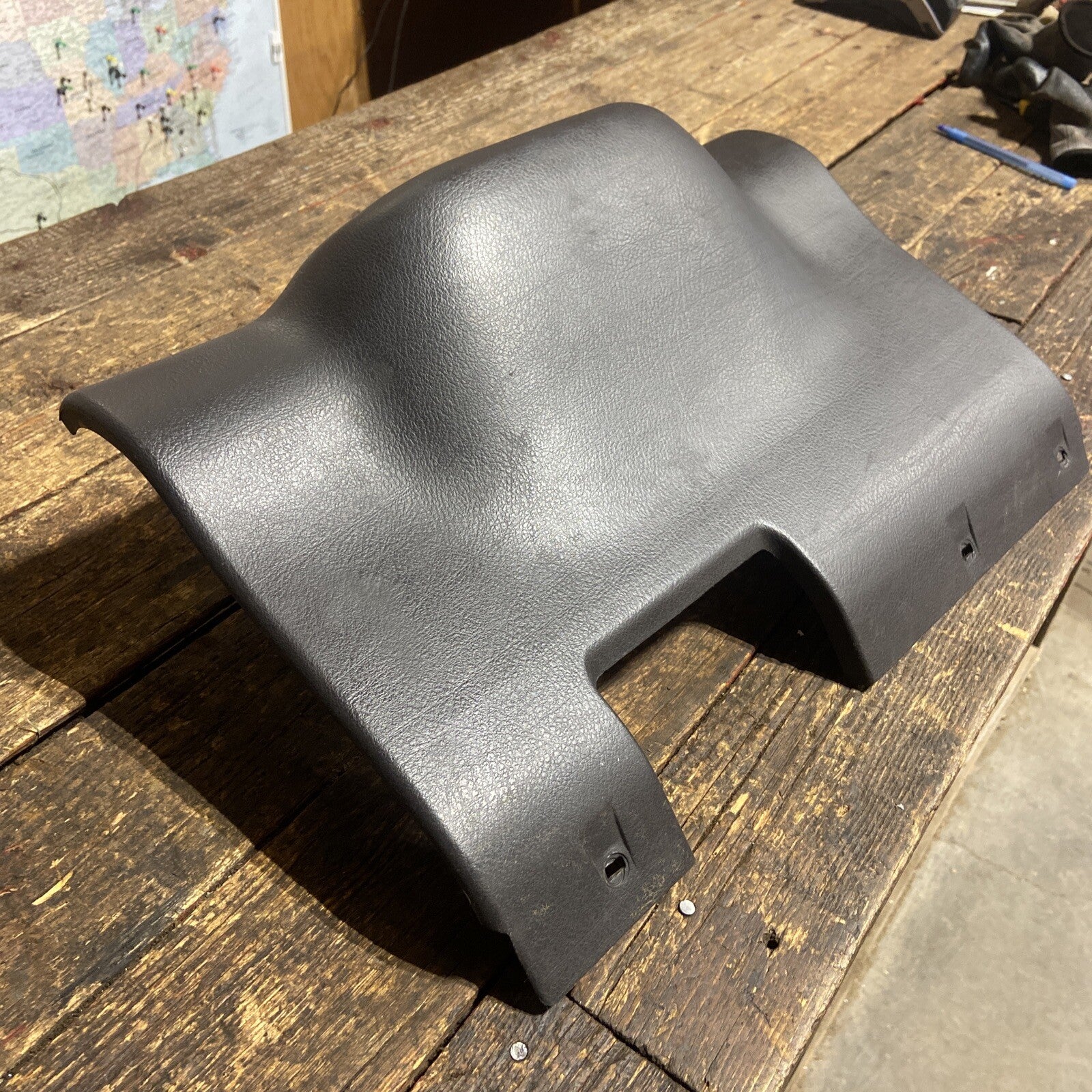 1998 - 2002 Dodge Ram Under Lower Dash Steering Column Cover Trim DARK GREY