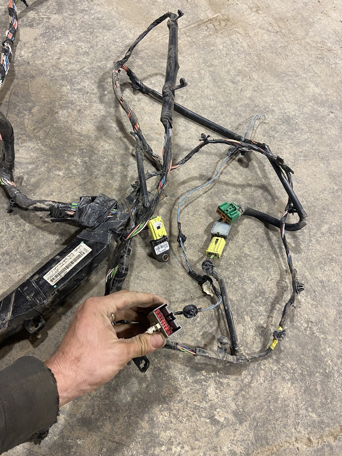 2012 DODGE RAM 2500 3500 CUMMINS BODY WIRING HARNESS P68084508AE