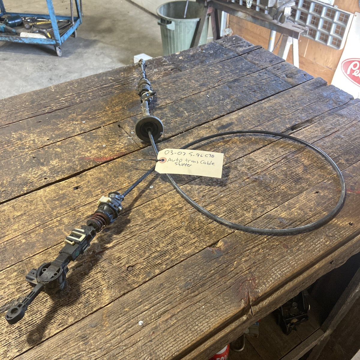 2003 - 2007 DODGE RAM 2500 3500 CUMMINS AUTOMATIC TRANS SHIFTER CABLE 52107846
