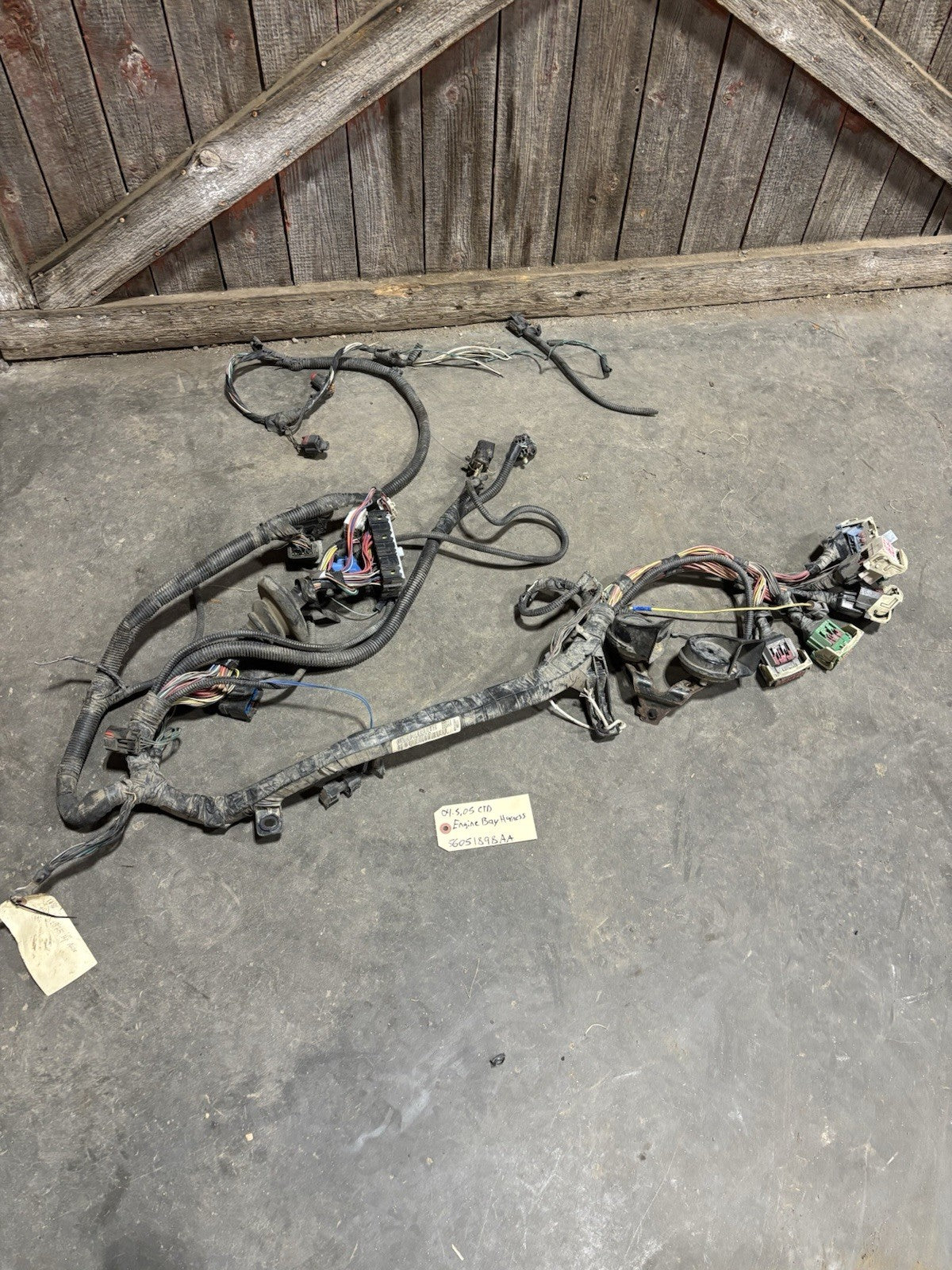 2004 2005 DODGE RAM CUMMINS ENGINE BAY WIRING HARNESS 56051898AA