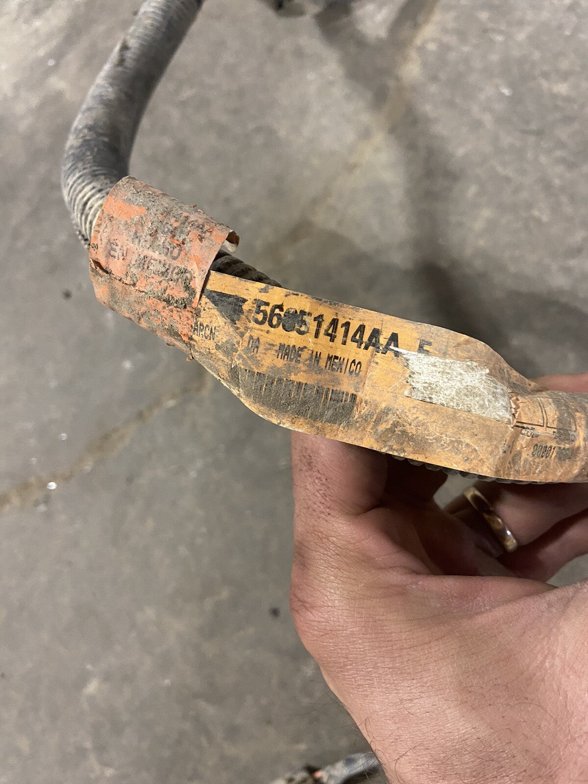 2005 DODGE RAM 3500 4DOOR LONGBOX CUMMINS FRAME CHASSIS WIRING HARNESS 56051414