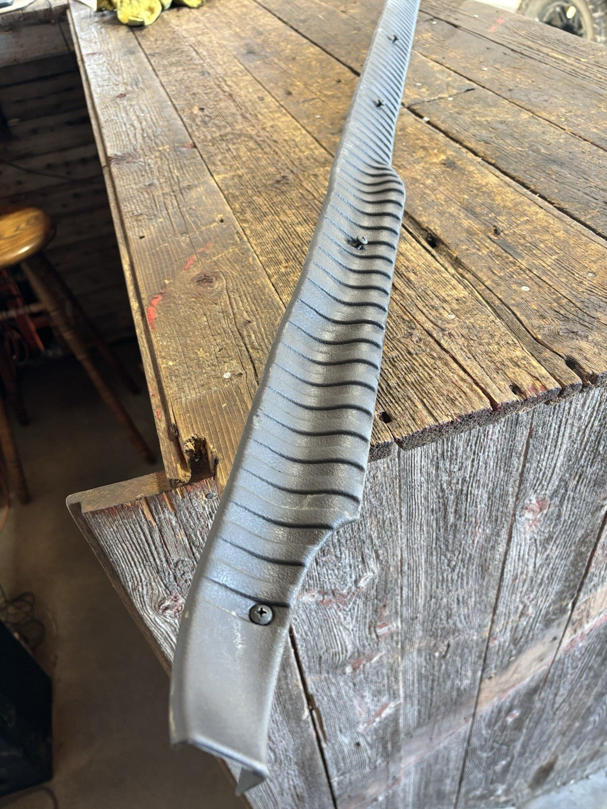 DRIVER SIDE DARK GREY FLOOR TRIM EXTENDED CAB 1998-2002 DODGE RAM TRUCKS