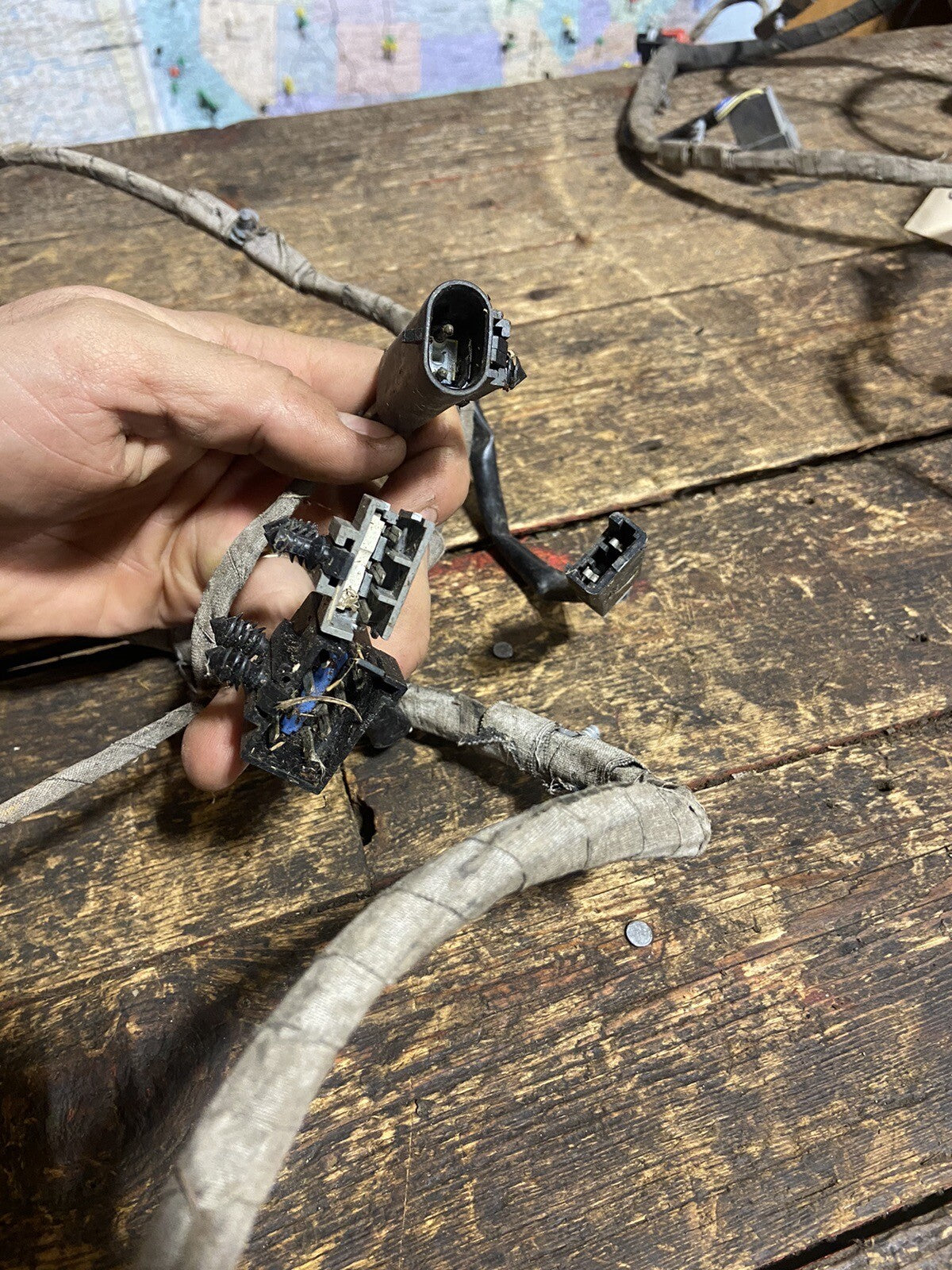 1994 - 1997 DODGE RAM POWER WINDOW DOOR HARNESS SET 56016934, 56016935