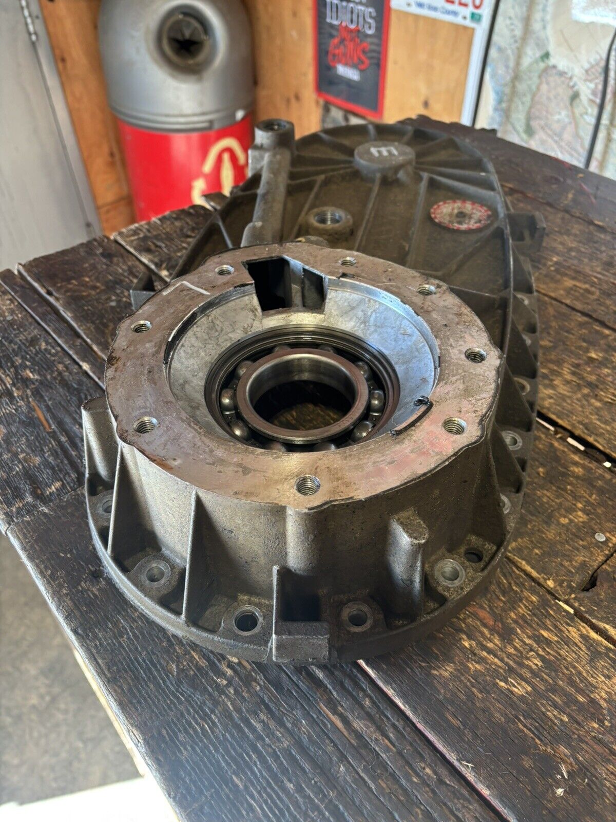 nv 271 273 271D 273D Transfer Case Rear Half 2003 - 2012 Dodge Ram Cummins