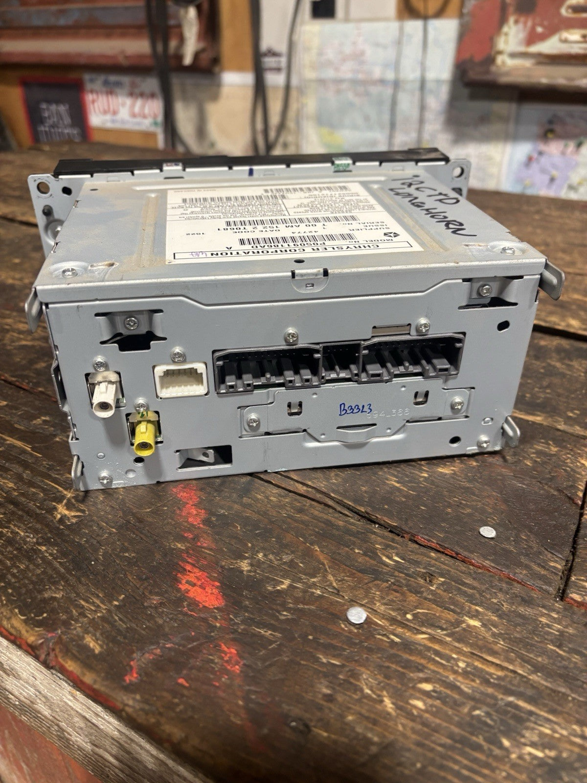 2010 2011 2012 Dodge Ram Laramie Longhorn Radio P05091186ad RHB