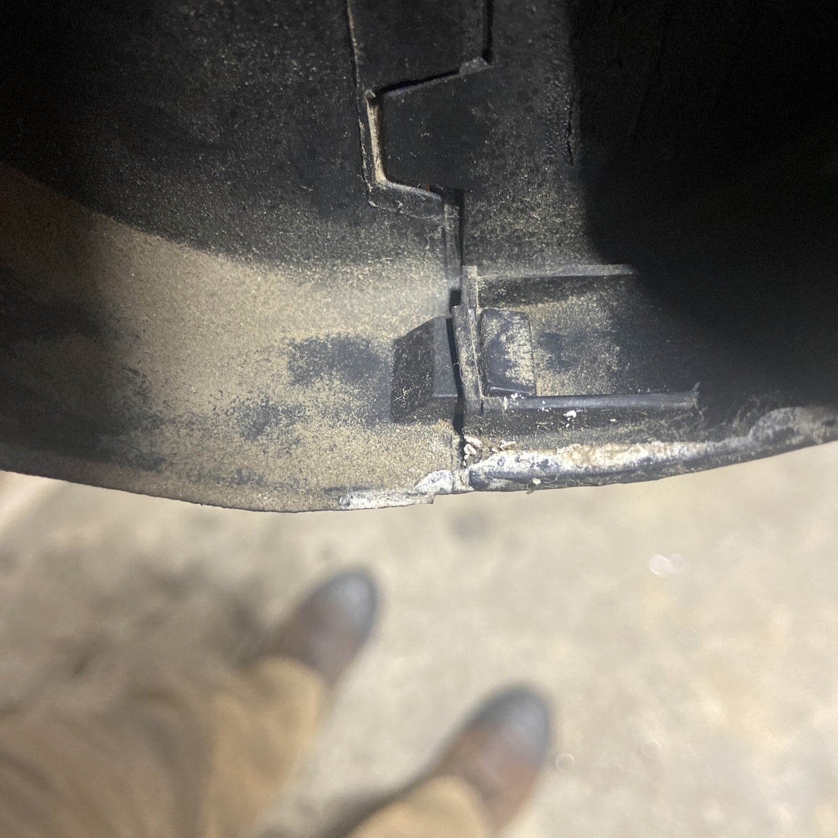 1994-2002 DODGE RAM 2500 3500 STEERING COLUMN COVER SHROUD BLACK NO TILT