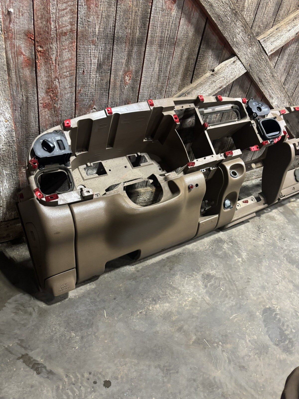 OEM 1999 - 2002 DODGE RAM CUMMINS DASH CORE STRUCTURE TAN BROWN DASHBOARD