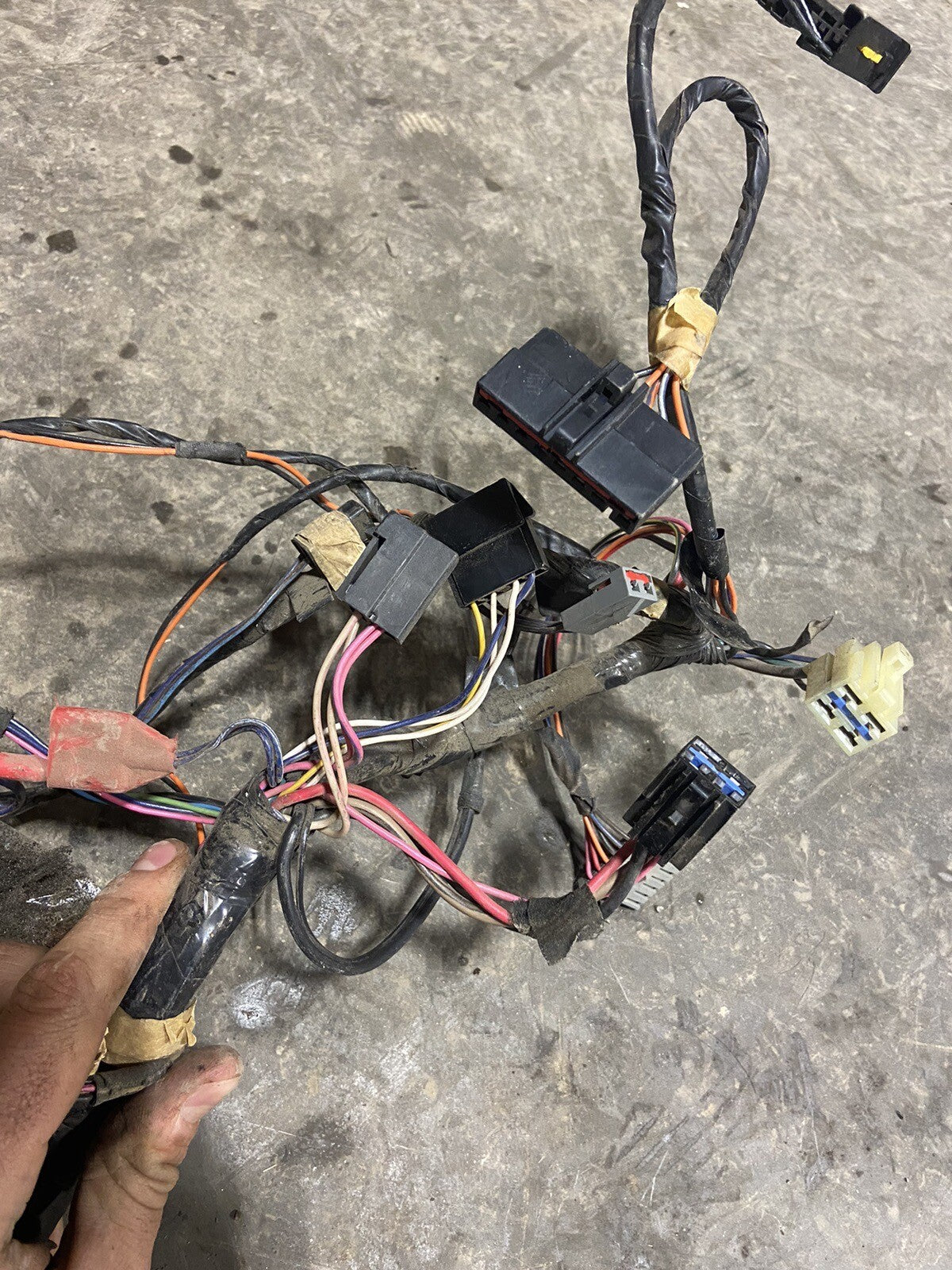 1989 DODGE RAM 250 350 CUMMINS DASH WIRING HARNESS PN 4372783