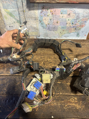 1997 DODGE RAM 2500 3500 CUMMINS AUTO /POWER WINDOW DASH WIRING HARNESS 56021696