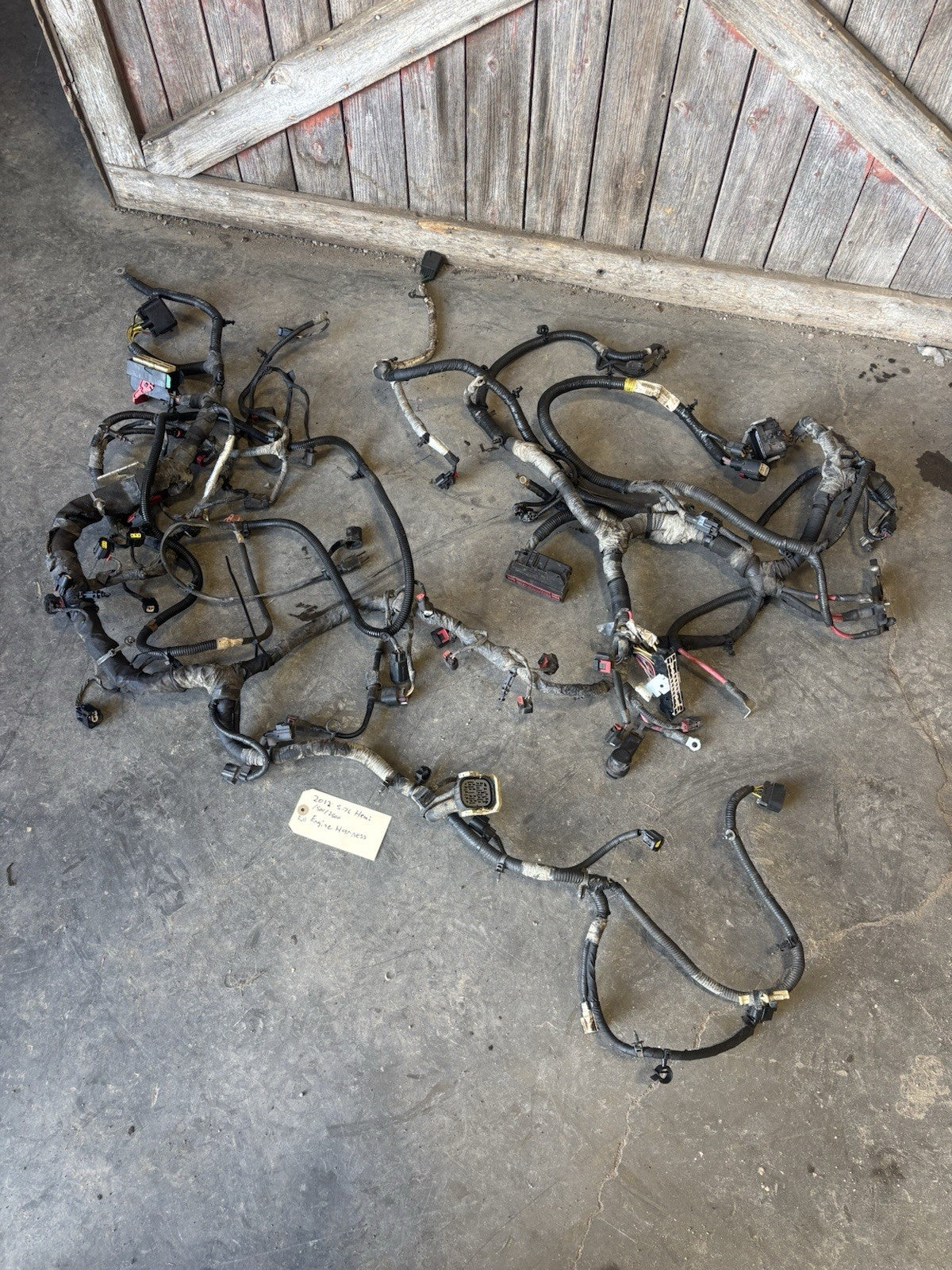 2012 RAM 1500 2500 5.7L HEMI FULL ENGINE WIRING HARNESS