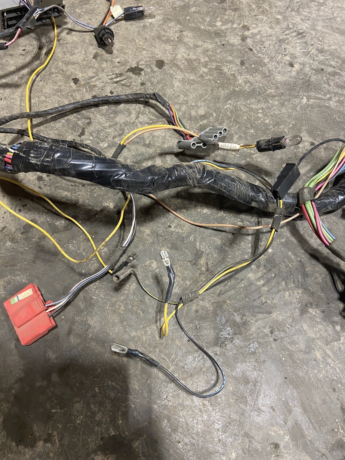 1989 DODGE RAM 250 350 CUMMINS DASH WIRING HARNESS PN 4372783