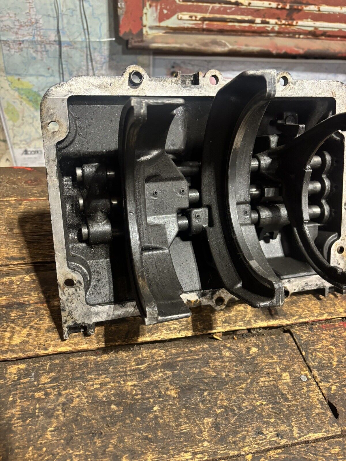 1994 - 1997 DODGE RAM CUMMINS NV4500 LOADED SHIFTER TOP PLATE COVER