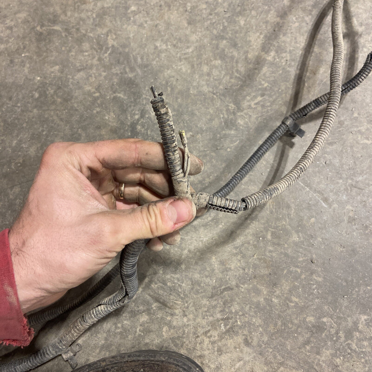 1998 DODGE RAM 2500 3500 V10 / CUMMINS EXT CAB SHORTBOX FRAME HARNESS 56020492AC