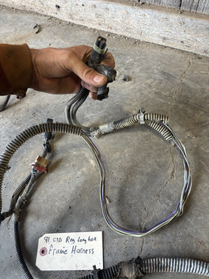 1991 DODGE RAM 250 350 CUMMINS REGULAR CAB LONG BED FRAME CHASSIS WIRING HARNESS
