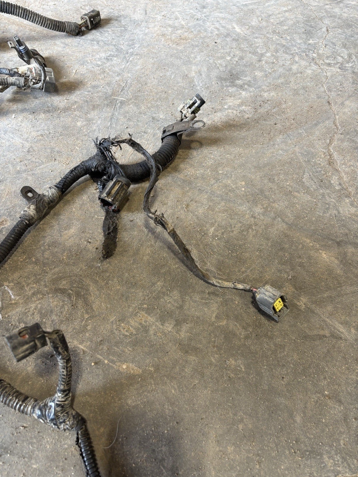 2004 .5 2005 DODGE RAM CUMMINS 6SPD MANUAL FULL ENGINE HARNESS 3969689 3969688