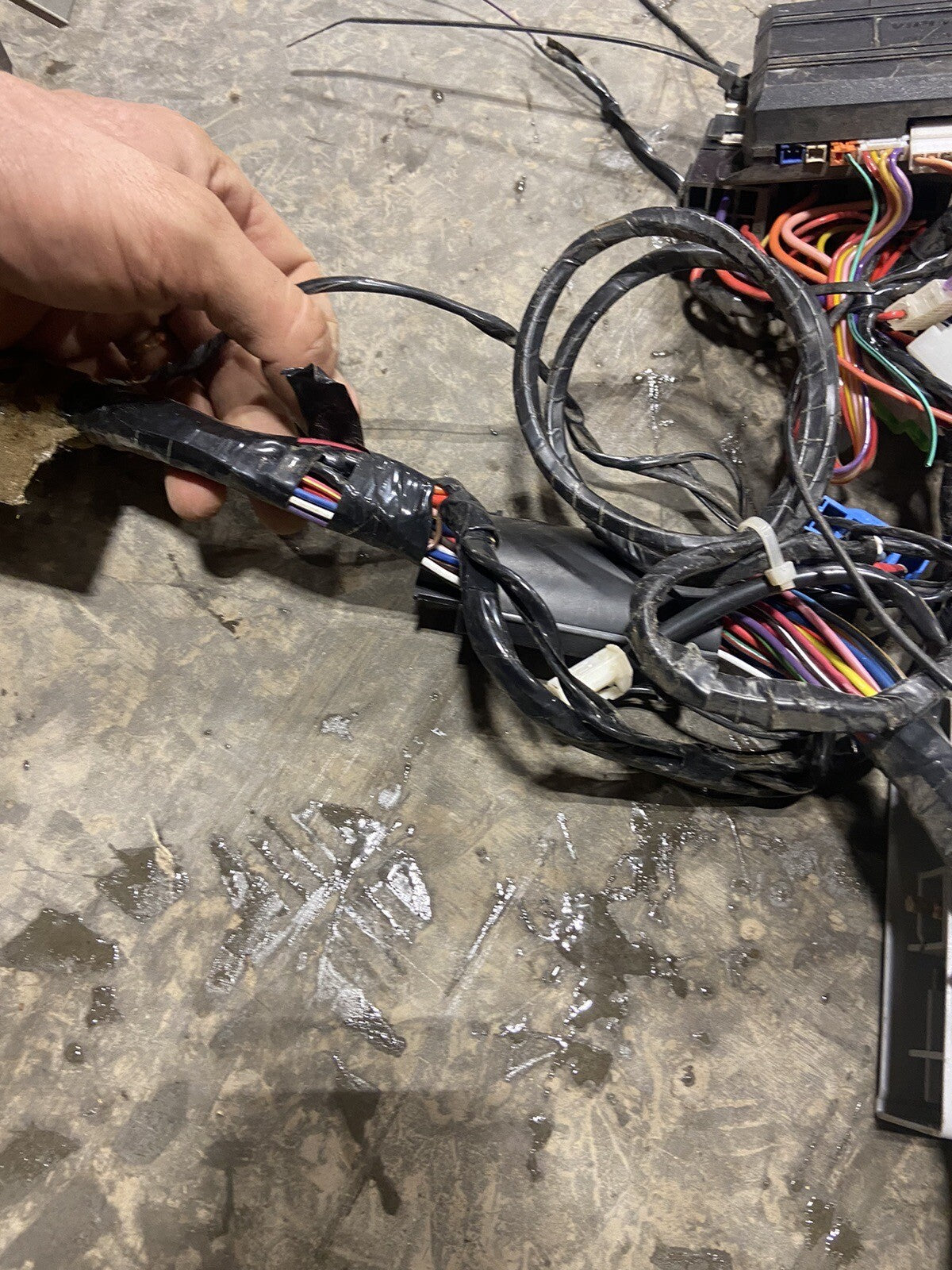 2000 DODGE RAM 1500 2500 3500 GAS AUTO DASH WIRING HARNESS 56045900AA