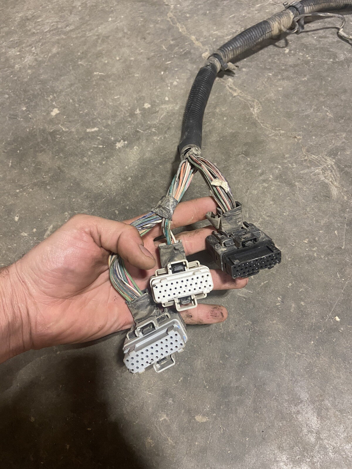 1998 DODGE RAM 2500 3500 12V CUMMINS 5SPD ENGINE TRANSMISSION HARNESS 56045095AE