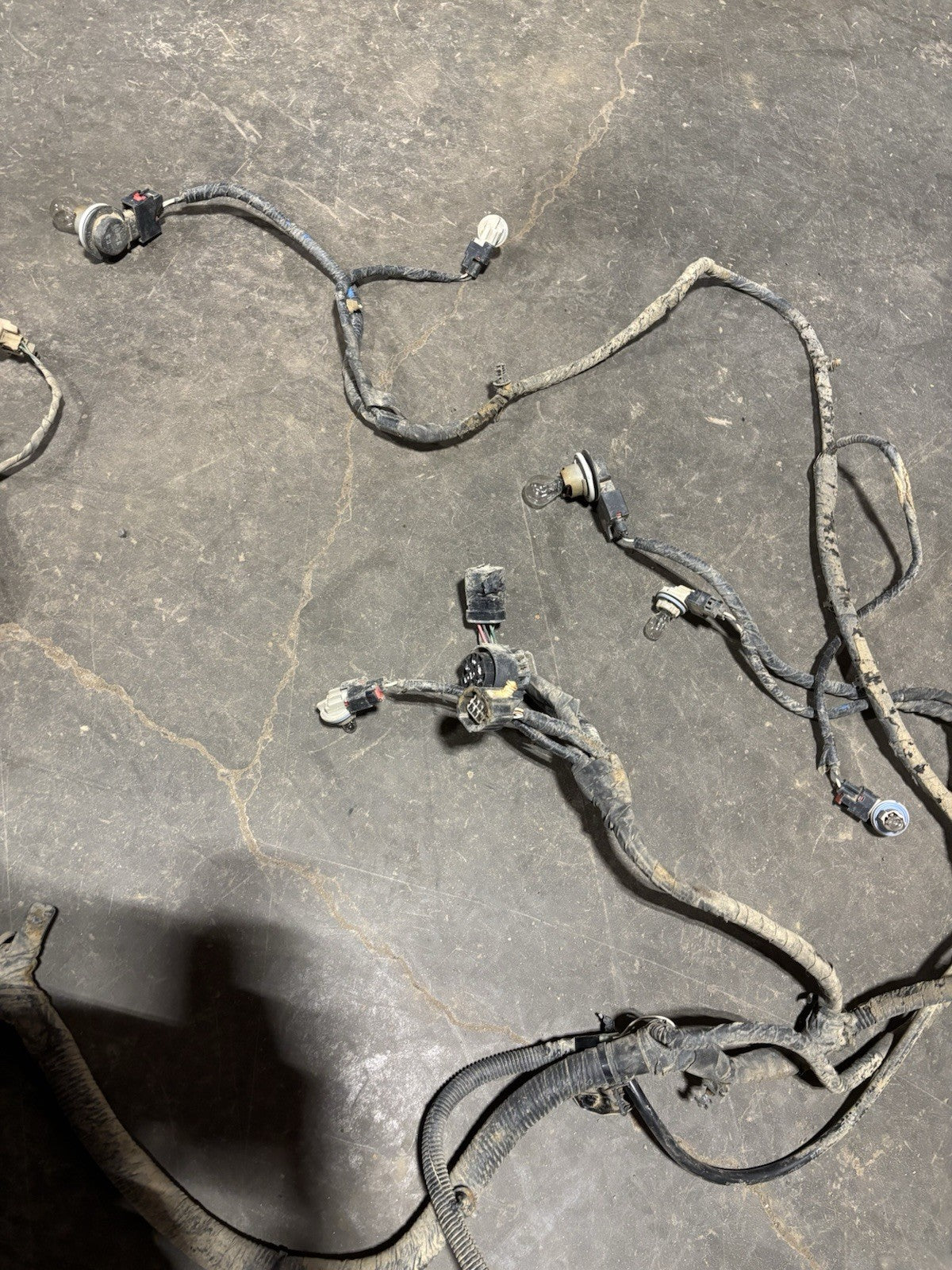 2012 DODGE RAM 3500 4DOOR LONGBOX FRAME CHASSIS WIRING HARNESS