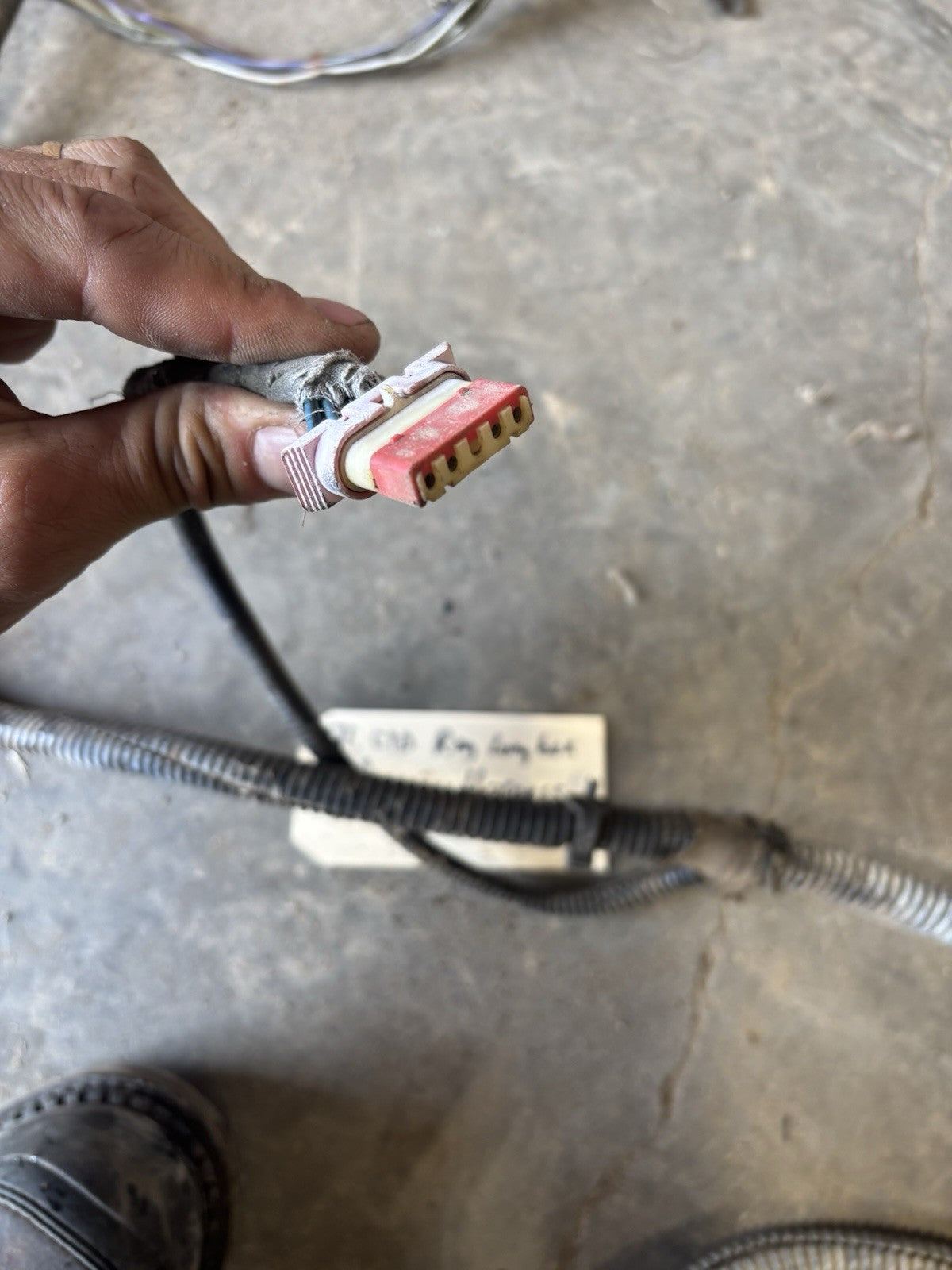 1991 DODGE RAM 250 350 CUMMINS REGULAR CAB LONG BED FRAME CHASSIS WIRING HARNESS