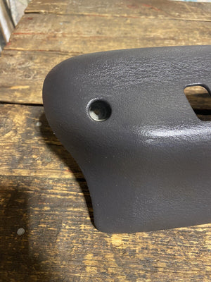 1998-2002 DODGE RAM 2500 3500 DRIVER SEAT SIDE PLASTIC PANEL DARK GREY 807407AD