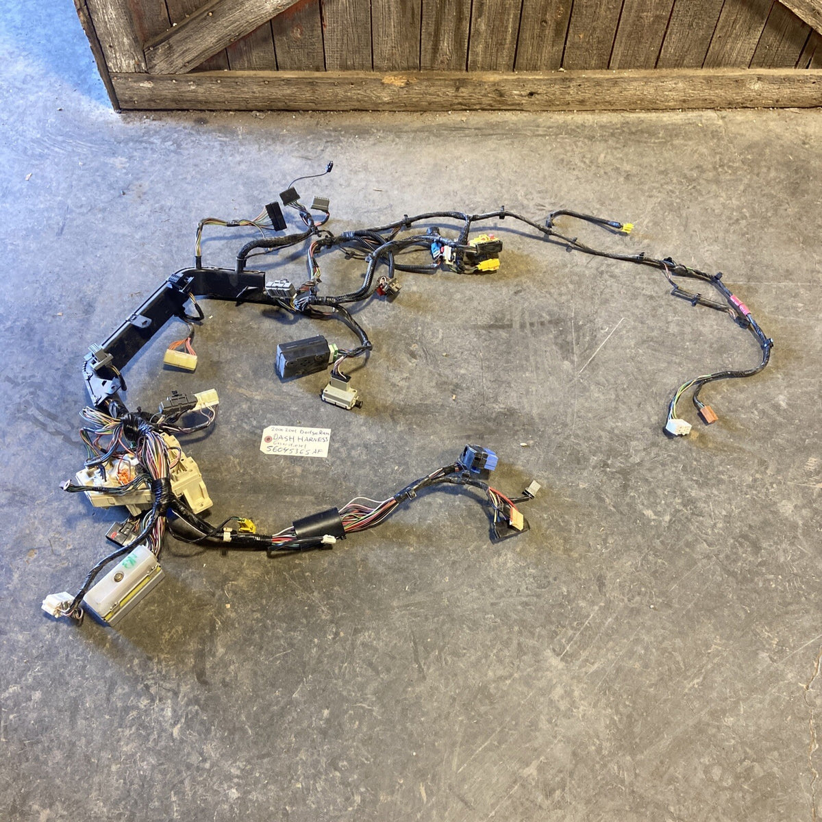 2000 2001 DODGE RAM 2500 3500 CUMMINS MINT* DASH WIRING HARNESS  56045365AF