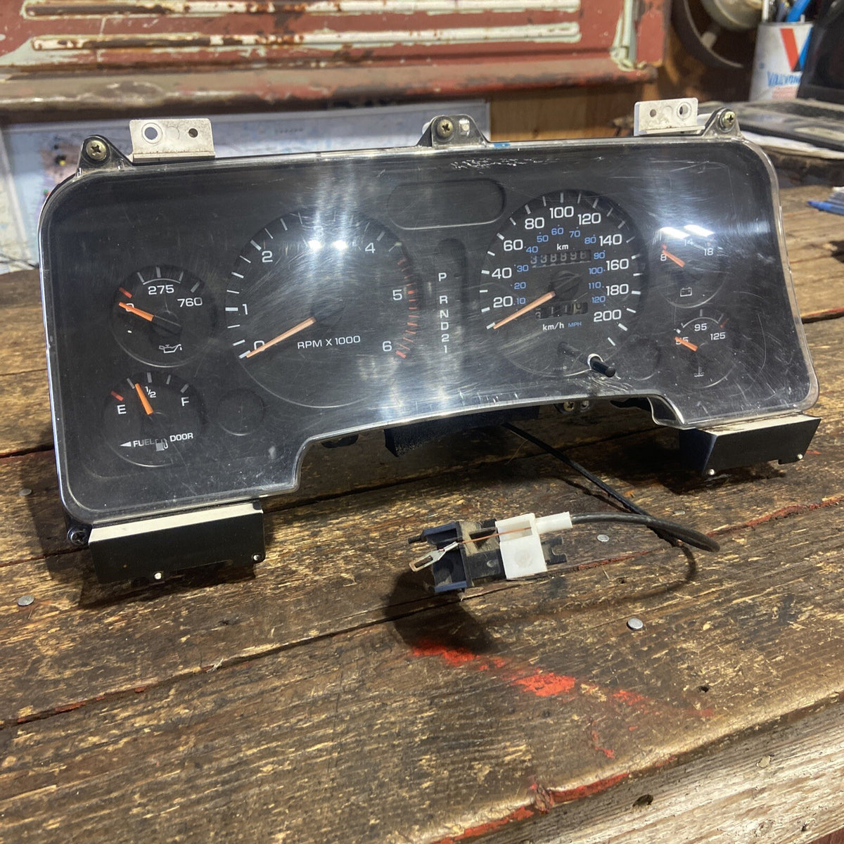 1994 1995 1996 1997 DODGE RAM 2500 3500 GAS INSTRUMENT GAUGE CLUSTER 56020112