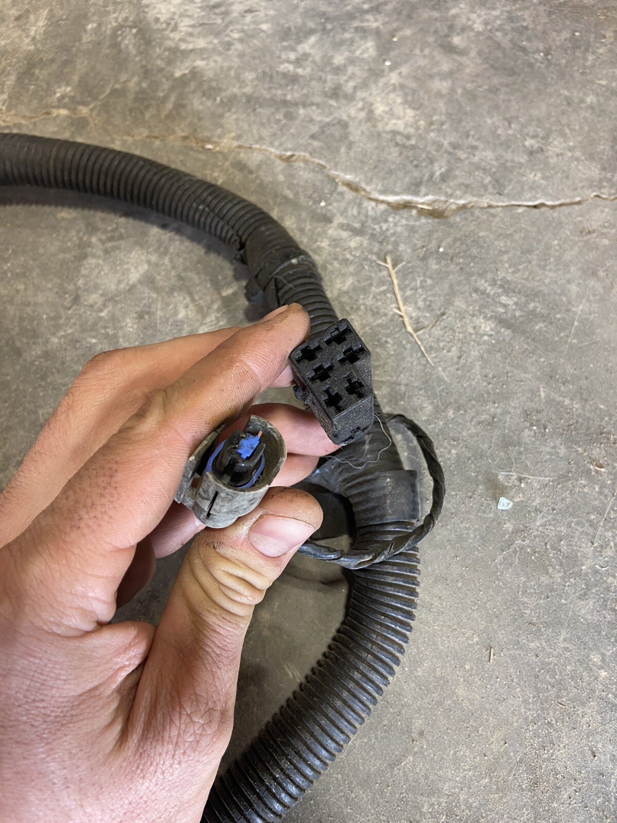 1996 DODGE RAM 2500 3500 CUMMINS 5SPD 2WD ENGINE HARNESS 56011501AF CUT SECTION*