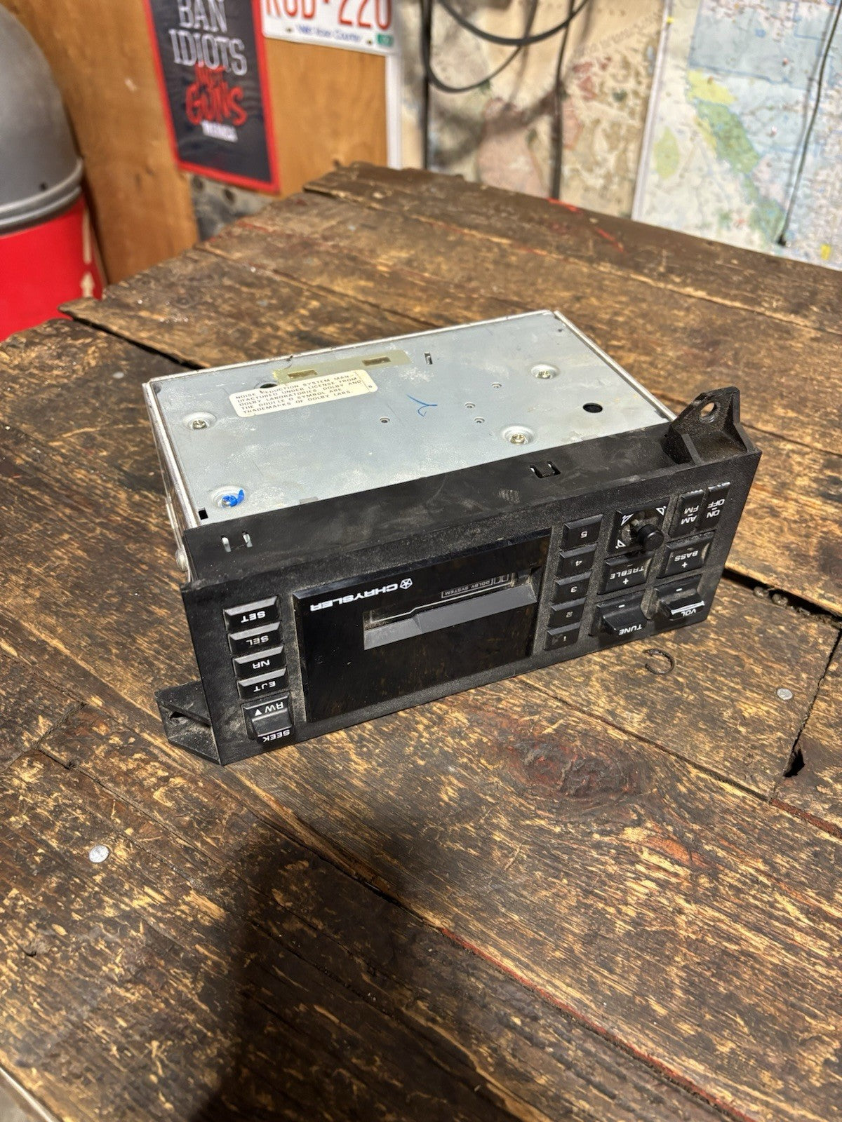 1989 - 2002 DODGE RAM 1500 2500 3500 OEM RADIO TAPE PLAYER