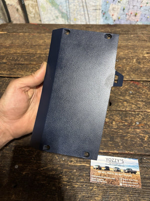 OEM MINT 1981 - 1993 1ST GEN DODGE RAM FUSEBOX TRIM HOLDER DARK BLUE 4162109