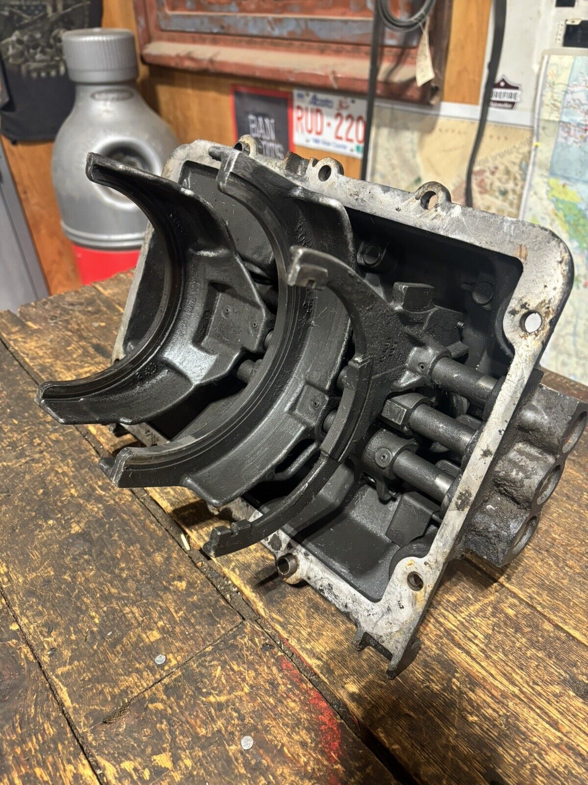 1994 - 1997 DODGE RAM CUMMINS NV4500 LOADED SHIFTER TOP PLATE COVER