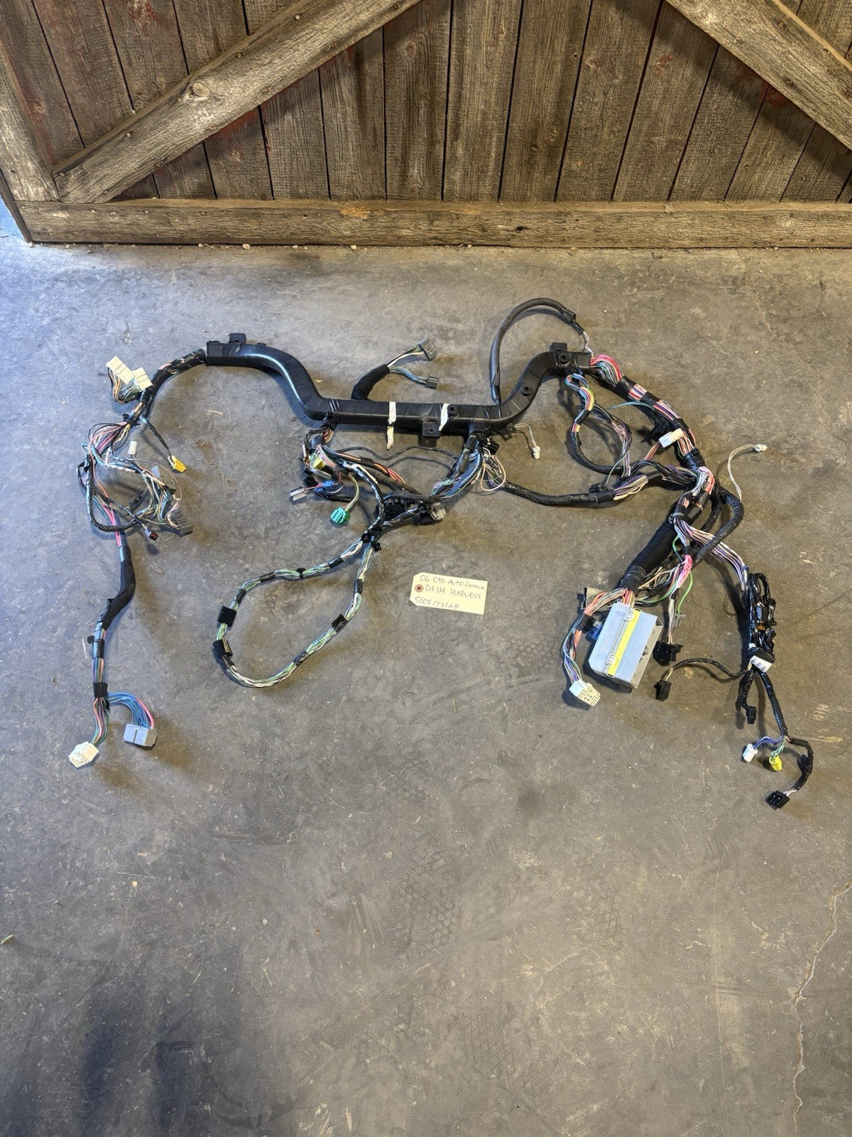 2006 2007 DODGE RAM CUMMINS AUTO DASH WIRING HARNESS LARAMIE 56051731AE