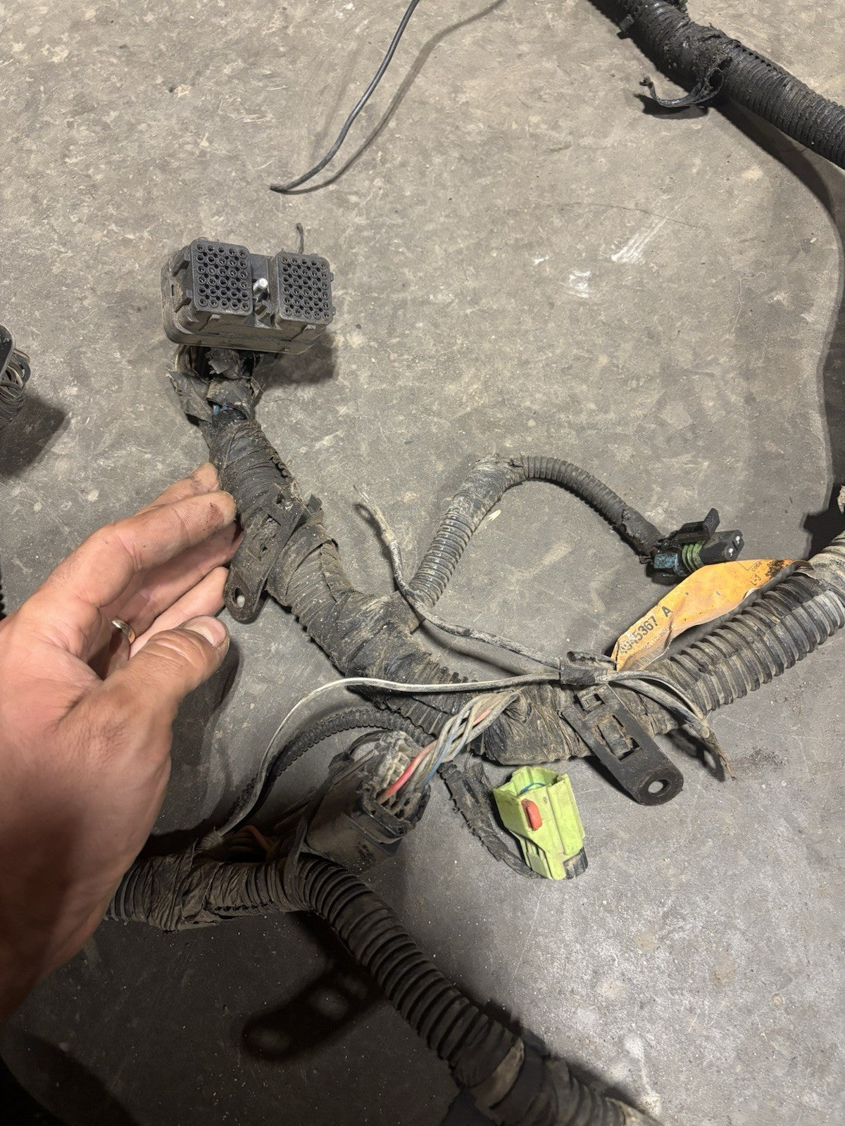 2008 DODGE RAM 5500 6.7L ENGINE HARNESS PN 4945367 494?122