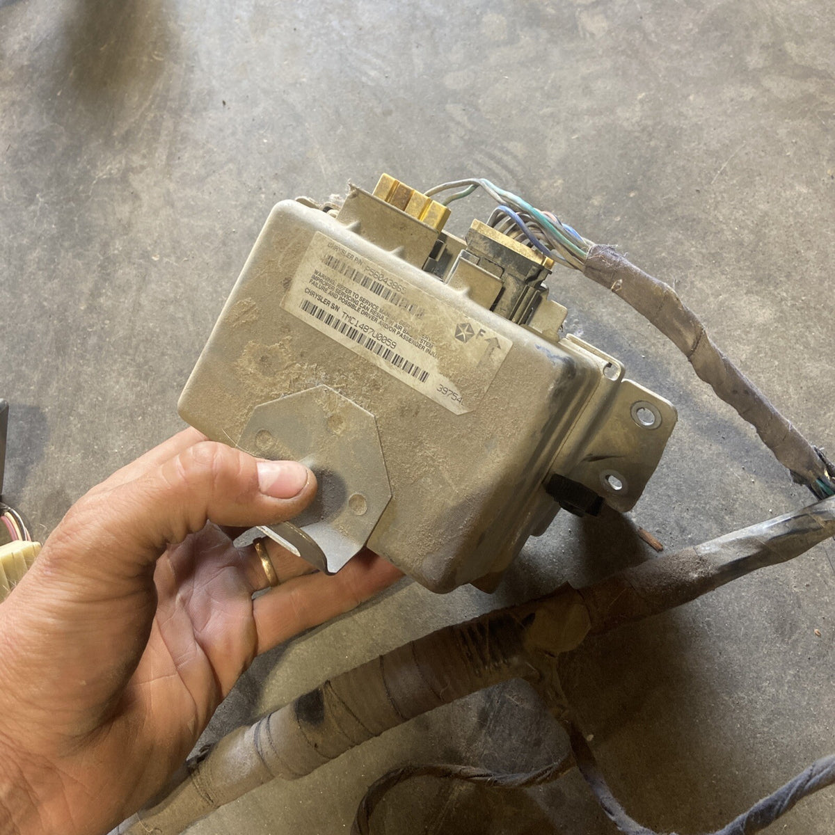 1997 DODGE RAM 2500 3500 CUMMINS MANUAL DASH BASE MODEL WIRING HARNESS 56021700