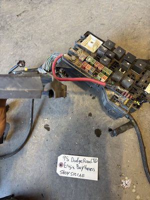 1998 DODGE RAM 2500 3500 12V 5.9L CUMMINS ENGINE BAY HARNESS 56045101AE