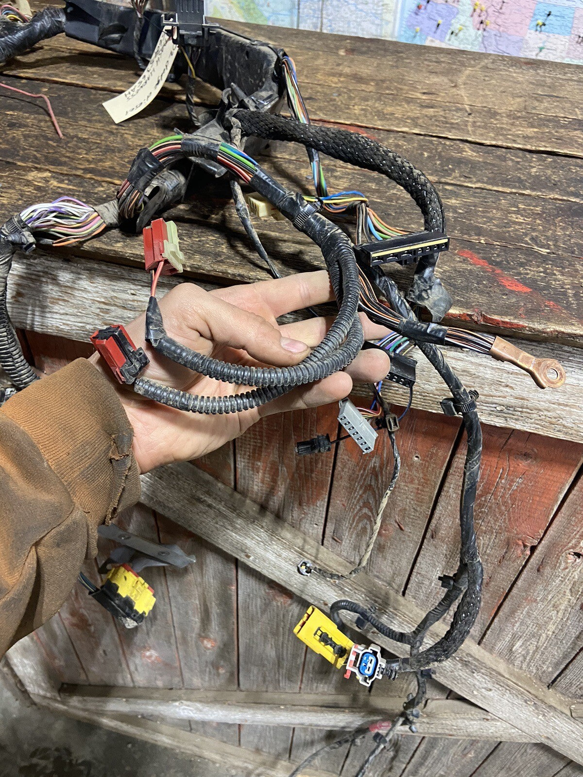 2002 DODGE RAM 2500 3500 24V CUMMINS DASH WIRING HARNESS 56045365AH