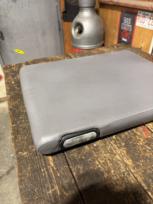 1998-2002 DODGE RAM 1500 2500 3500 LIGHT GREY MIDDLE SEAT CONSOLE LID 19X15